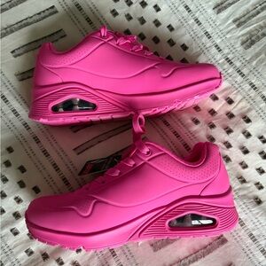 Skechers Women's Hot Pink Sneakers